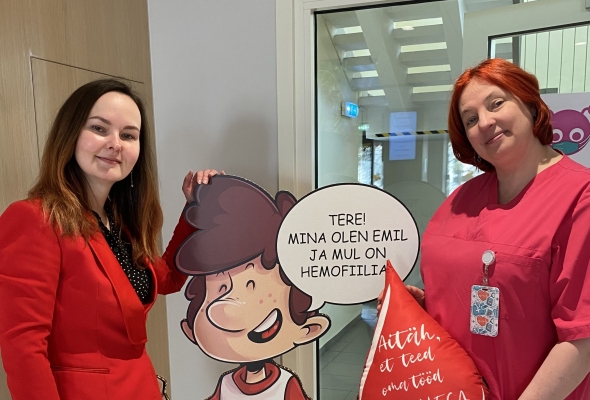 Üleilmne hemofiiliapäev 17. aprillil: Gertu ja Emili lugu