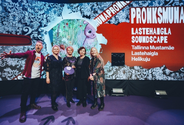 Lastehaigla pälvis loovusfestivalil Kuldmuna kolmanda koha